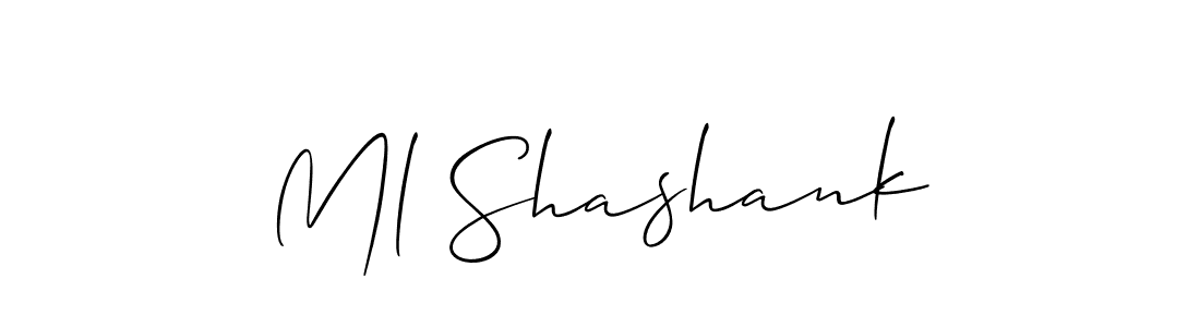 Here are the top 10 professional signature styles for the name Ml Shashank. These are the best autograph styles you can use for your name. Ml Shashank signature style 2 images and pictures png