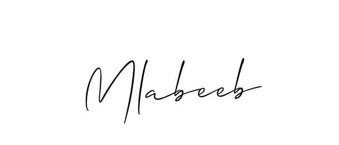 This is the best signature style for the Mlabeeb name. Also you like these signature font (Allison_Script). Mix name signature. Mlabeeb signature style 2 images and pictures png