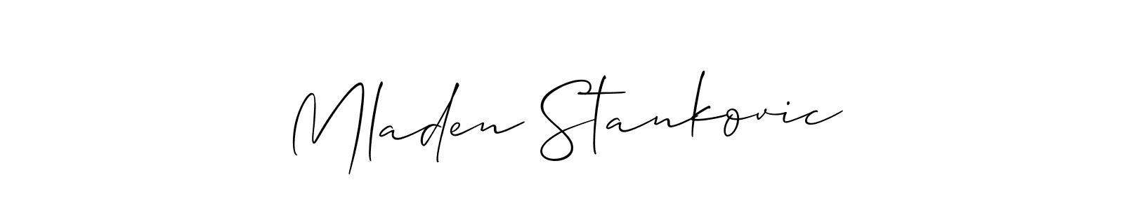 Once you've used our free online signature maker to create your best signature Allison_Script style, it's time to enjoy all of the benefits that Mladen Stankovic name signing documents. Mladen Stankovic signature style 2 images and pictures png