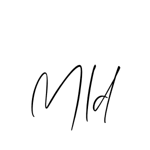 Make a beautiful signature design for name Mld. Use this online signature maker to create a handwritten signature for free. Mld signature style 2 images and pictures png