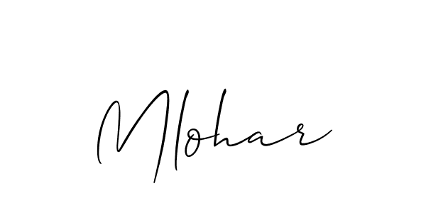 Also You can easily find your signature by using the search form. We will create Mlohar name handwritten signature images for you free of cost using Allison_Script sign style. Mlohar signature style 2 images and pictures png