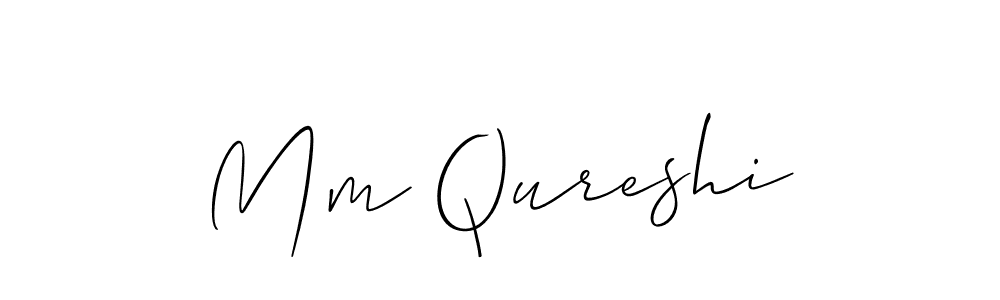 Make a beautiful signature design for name Mm Qureshi. Use this online signature maker to create a handwritten signature for free. Mm Qureshi signature style 2 images and pictures png