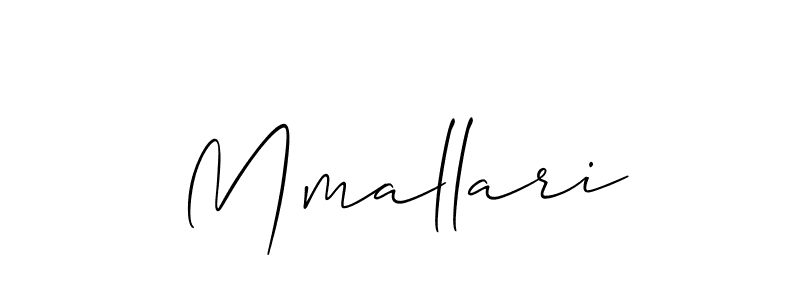 Make a short Mmallari signature style. Manage your documents anywhere anytime using Allison_Script. Create and add eSignatures, submit forms, share and send files easily. Mmallari signature style 2 images and pictures png