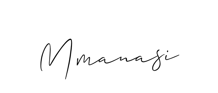 It looks lik you need a new signature style for name Mmanasi. Design unique handwritten (Allison_Script) signature with our free signature maker in just a few clicks. Mmanasi signature style 2 images and pictures png