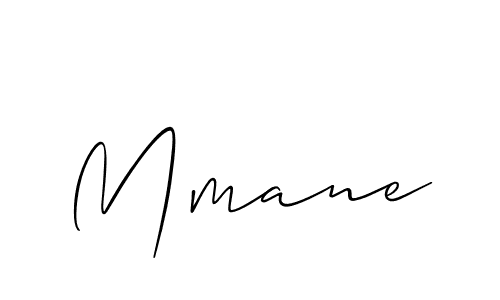 Design your own signature with our free online signature maker. With this signature software, you can create a handwritten (Allison_Script) signature for name Mmane. Mmane signature style 2 images and pictures png