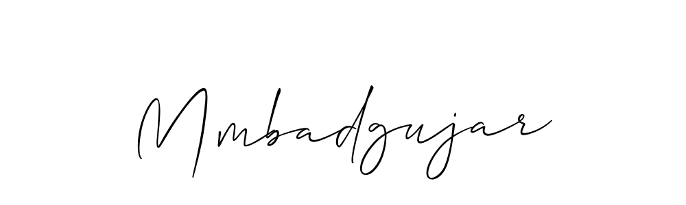 Mmbadgujar stylish signature style. Best Handwritten Sign (Allison_Script) for my name. Handwritten Signature Collection Ideas for my name Mmbadgujar. Mmbadgujar signature style 2 images and pictures png