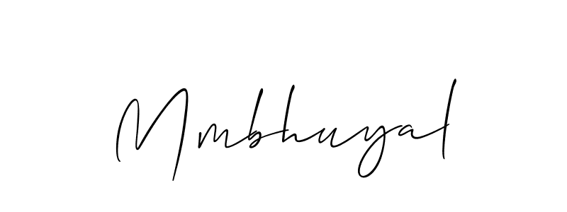 Best and Professional Signature Style for Mmbhuyal. Allison_Script Best Signature Style Collection. Mmbhuyal signature style 2 images and pictures png