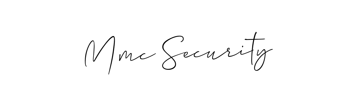 See photos of Mmc Security official signature by Spectra . Check more albums & portfolios. Read reviews & check more about Allison_Script font. Mmc Security signature style 2 images and pictures png