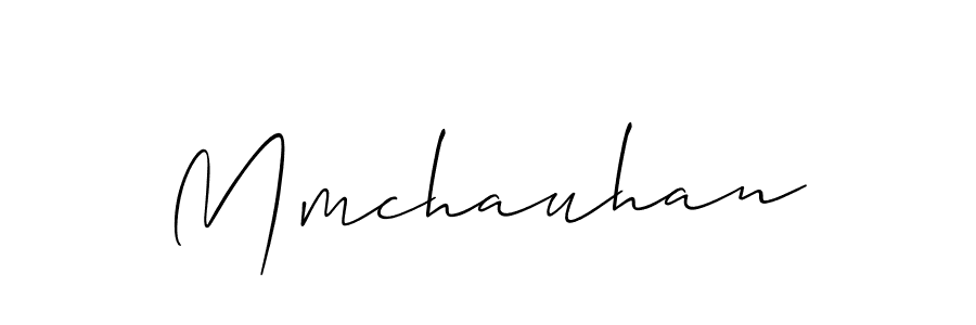 Make a beautiful signature design for name Mmchauhan. Use this online signature maker to create a handwritten signature for free. Mmchauhan signature style 2 images and pictures png