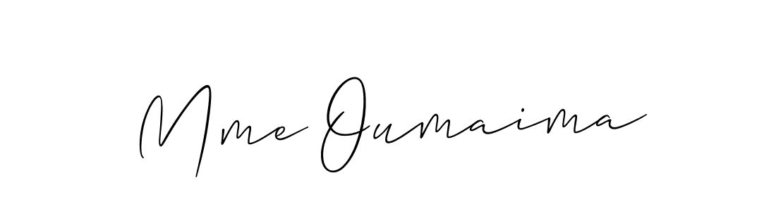 See photos of Mme Oumaima official signature by Spectra . Check more albums & portfolios. Read reviews & check more about Allison_Script font. Mme Oumaima signature style 2 images and pictures png