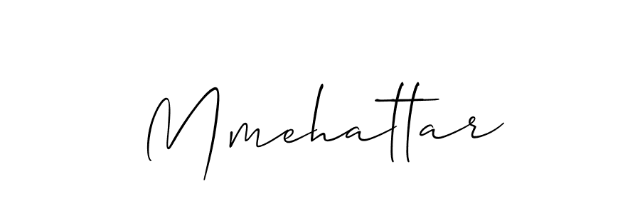 Also we have Mmehattar name is the best signature style. Create professional handwritten signature collection using Allison_Script autograph style. Mmehattar signature style 2 images and pictures png