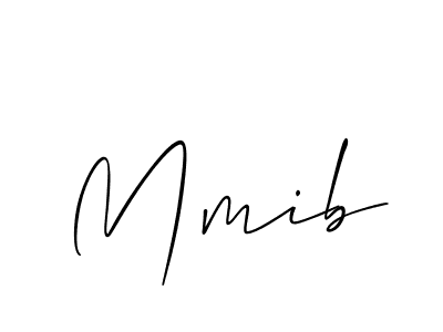 if you are searching for the best signature style for your name Mmib. so please give up your signature search. here we have designed multiple signature styles  using Allison_Script. Mmib signature style 2 images and pictures png