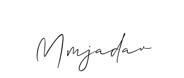 You can use this online signature creator to create a handwritten signature for the name Mmjadav. This is the best online autograph maker. Mmjadav signature style 2 images and pictures png