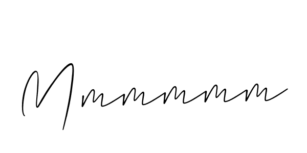 Make a beautiful signature design for name Mmmmmm. Use this online signature maker to create a handwritten signature for free. Mmmmmm signature style 2 images and pictures png
