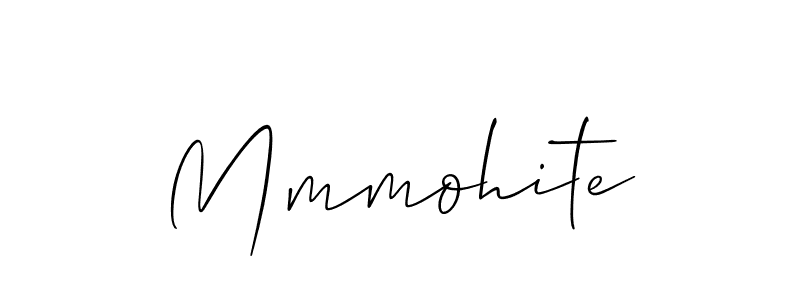 Mmmohite stylish signature style. Best Handwritten Sign (Allison_Script) for my name. Handwritten Signature Collection Ideas for my name Mmmohite. Mmmohite signature style 2 images and pictures png