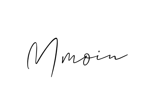 How to make Mmoin signature? Allison_Script is a professional autograph style. Create handwritten signature for Mmoin name. Mmoin signature style 2 images and pictures png