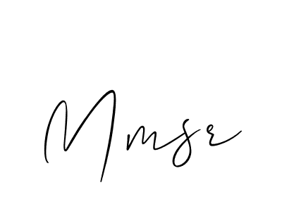 How to Draw Mmsr signature style? Allison_Script is a latest design signature styles for name Mmsr. Mmsr signature style 2 images and pictures png