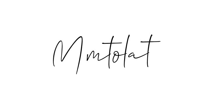 You should practise on your own different ways (Allison_Script) to write your name (Mmtolat) in signature. don't let someone else do it for you. Mmtolat signature style 2 images and pictures png