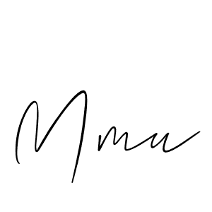 It looks lik you need a new signature style for name Mmu. Design unique handwritten (Allison_Script) signature with our free signature maker in just a few clicks. Mmu signature style 2 images and pictures png