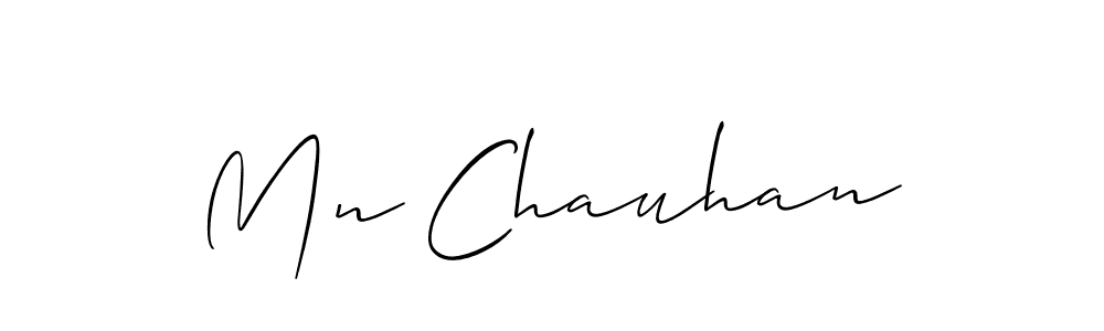 Once you've used our free online signature maker to create your best signature Allison_Script style, it's time to enjoy all of the benefits that Mn Chauhan name signing documents. Mn Chauhan signature style 2 images and pictures png