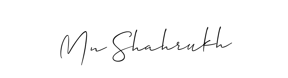 This is the best signature style for the Mn Shahrukh name. Also you like these signature font (Allison_Script). Mix name signature. Mn Shahrukh signature style 2 images and pictures png