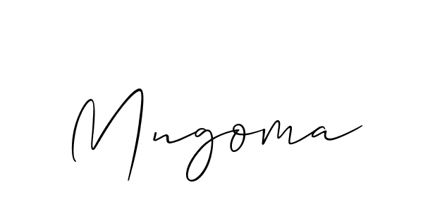 The best way (Allison_Script) to make a short signature is to pick only two or three words in your name. The name Mngoma include a total of six letters. For converting this name. Mngoma signature style 2 images and pictures png