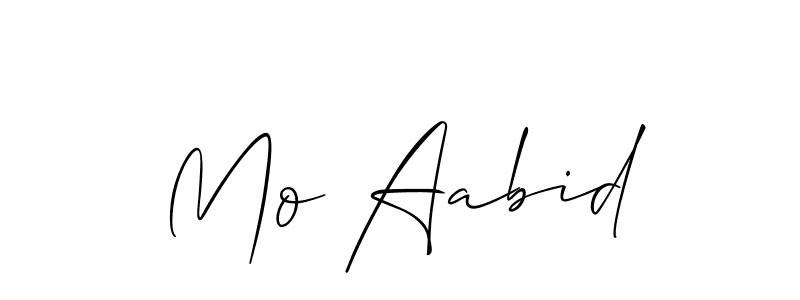 if you are searching for the best signature style for your name Mo Aabid. so please give up your signature search. here we have designed multiple signature styles  using Allison_Script. Mo Aabid signature style 2 images and pictures png