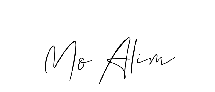 Similarly Allison_Script is the best handwritten signature design. Signature creator online .You can use it as an online autograph creator for name Mo Alim. Mo Alim signature style 2 images and pictures png