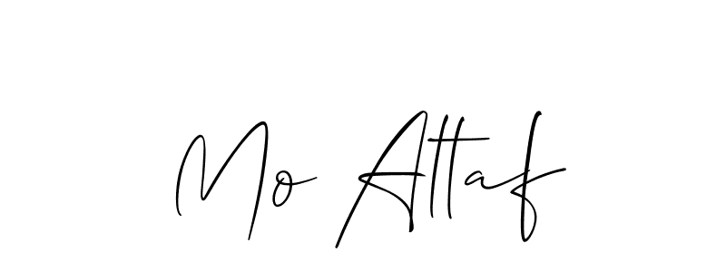 Mo Altaf stylish signature style. Best Handwritten Sign (Allison_Script) for my name. Handwritten Signature Collection Ideas for my name Mo Altaf. Mo Altaf signature style 2 images and pictures png