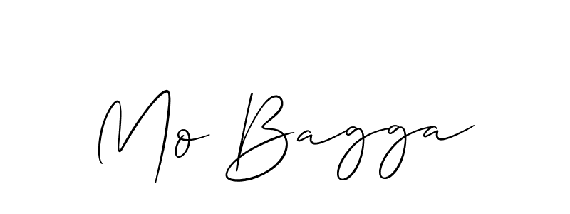 How to Draw Mo Bagga signature style? Allison_Script is a latest design signature styles for name Mo Bagga. Mo Bagga signature style 2 images and pictures png