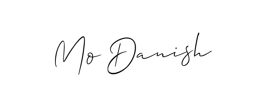 Make a short Mo Danish signature style. Manage your documents anywhere anytime using Allison_Script. Create and add eSignatures, submit forms, share and send files easily. Mo Danish signature style 2 images and pictures png