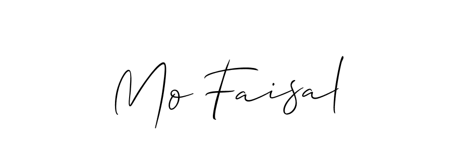Make a beautiful signature design for name Mo Faisal. Use this online signature maker to create a handwritten signature for free. Mo Faisal signature style 2 images and pictures png
