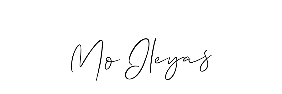 Make a beautiful signature design for name Mo Ileyas. Use this online signature maker to create a handwritten signature for free. Mo Ileyas signature style 2 images and pictures png