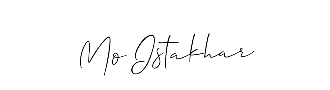 Once you've used our free online signature maker to create your best signature Allison_Script style, it's time to enjoy all of the benefits that Mo Istakhar name signing documents. Mo Istakhar signature style 2 images and pictures png