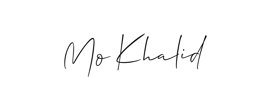 Once you've used our free online signature maker to create your best signature Allison_Script style, it's time to enjoy all of the benefits that Mo Khalid name signing documents. Mo Khalid signature style 2 images and pictures png