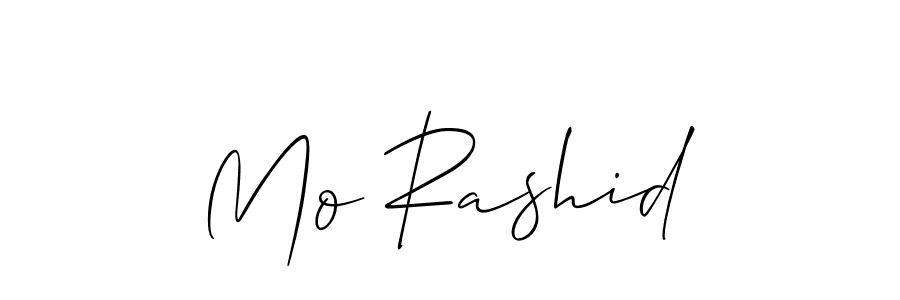 Make a short Mo Rashid signature style. Manage your documents anywhere anytime using Allison_Script. Create and add eSignatures, submit forms, share and send files easily. Mo Rashid signature style 2 images and pictures png