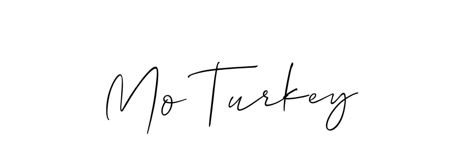 You should practise on your own different ways (Allison_Script) to write your name (Mo Turkey) in signature. don't let someone else do it for you. Mo Turkey signature style 2 images and pictures png