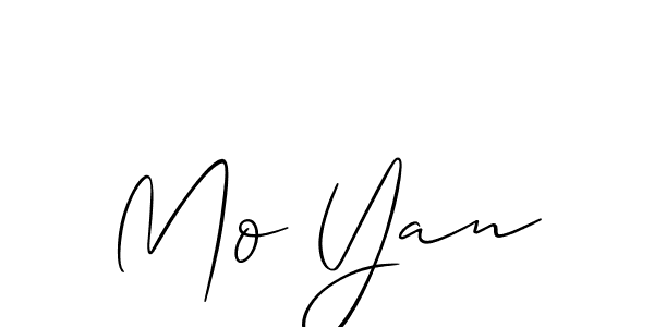 Check out images of Autograph of Mo Yan name. Actor Mo Yan Signature Style. Allison_Script is a professional sign style online. Mo Yan signature style 2 images and pictures png