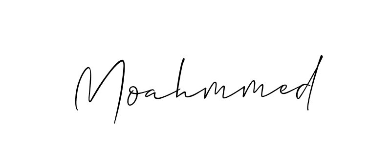 Use a signature maker to create a handwritten signature online. With this signature software, you can design (Allison_Script) your own signature for name Moahmmed. Moahmmed signature style 2 images and pictures png