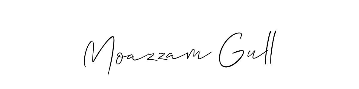 You can use this online signature creator to create a handwritten signature for the name Moazzam Gull. This is the best online autograph maker. Moazzam Gull signature style 2 images and pictures png