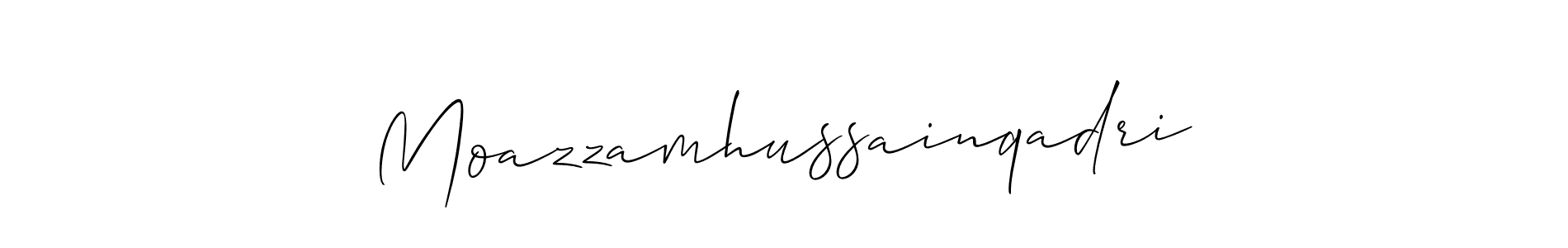Best and Professional Signature Style for Moazzamhussainqadri. Allison_Script Best Signature Style Collection. Moazzamhussainqadri signature style 2 images and pictures png