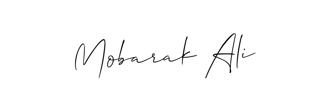 Best and Professional Signature Style for Mobarak Ali. Allison_Script Best Signature Style Collection. Mobarak Ali signature style 2 images and pictures png