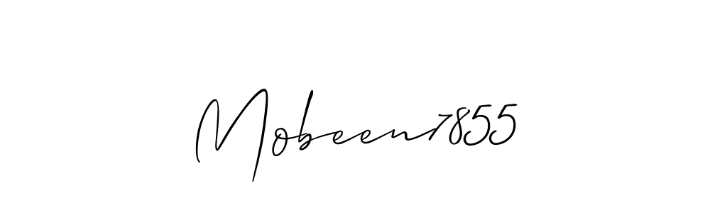 See photos of Mobeen7855 official signature by Spectra . Check more albums & portfolios. Read reviews & check more about Allison_Script font. Mobeen7855 signature style 2 images and pictures png