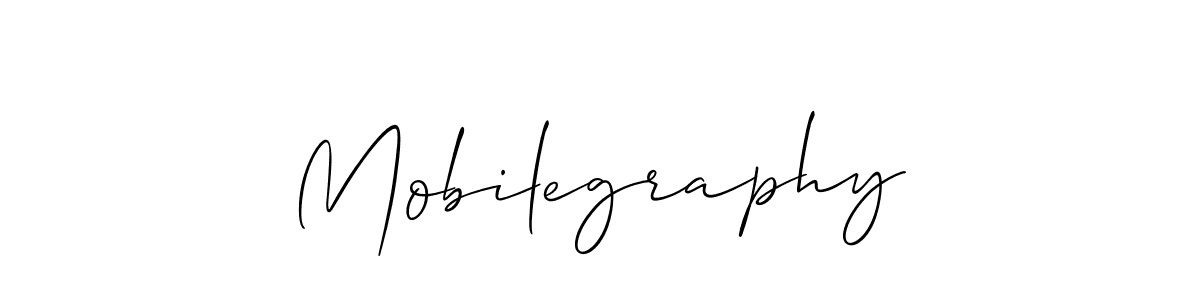 Check out images of Autograph of Mobilegraphy name. Actor Mobilegraphy Signature Style. Allison_Script is a professional sign style online. Mobilegraphy signature style 2 images and pictures png