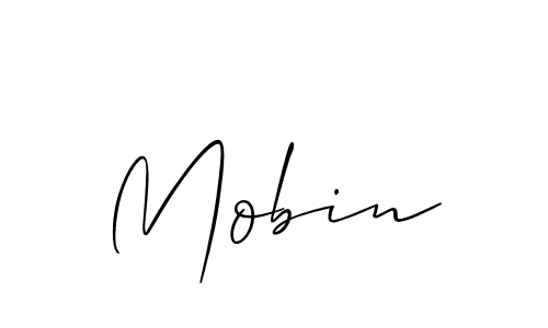 How to Draw Mobin signature style? Allison_Script is a latest design signature styles for name Mobin. Mobin signature style 2 images and pictures png