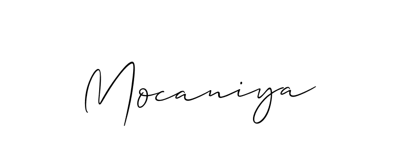 Check out images of Autograph of Mocaniya name. Actor Mocaniya Signature Style. Allison_Script is a professional sign style online. Mocaniya signature style 2 images and pictures png