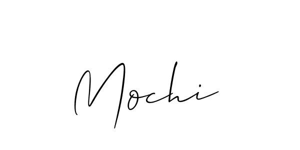 Once you've used our free online signature maker to create your best signature Allison_Script style, it's time to enjoy all of the benefits that Mochi  name signing documents. Mochi  signature style 2 images and pictures png