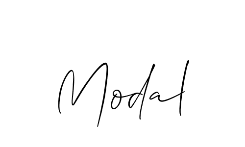 You can use this online signature creator to create a handwritten signature for the name Modal. This is the best online autograph maker. Modal signature style 2 images and pictures png