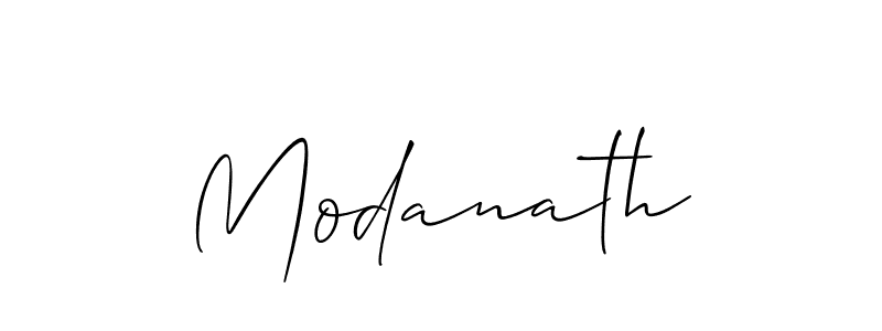 Similarly Allison_Script is the best handwritten signature design. Signature creator online .You can use it as an online autograph creator for name Modanath. Modanath signature style 2 images and pictures png