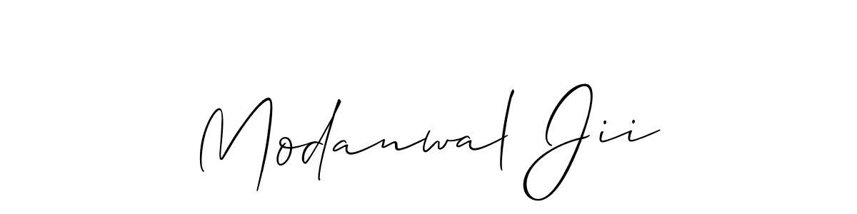 Modanwal Jii stylish signature style. Best Handwritten Sign (Allison_Script) for my name. Handwritten Signature Collection Ideas for my name Modanwal Jii. Modanwal Jii signature style 2 images and pictures png